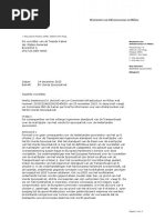 Kamerbrief staatssecretaris Dijksma over Vierde Spoorpakket