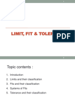 Lecture11 Limit, Fit & Tolerance BETP2503 Sem1 2015-2016