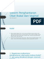 Sistem Penghantaran Obat Bukal Dan Vaginal