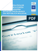 Impactul Politicilor de Ocupare a Fortei de Munca