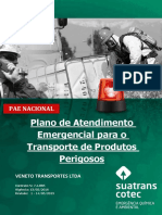 Plano de Ação Emergencial Transporte de Produos Químicos