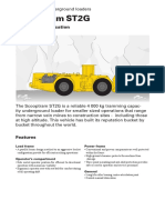 Datos de Scoop ST2G - Atlas Copco