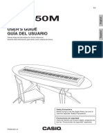 PX 350 Piano Manual