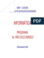 CES Programa Informatica 1cb
