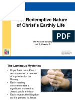 The Redemptive Nature of Christ's Earthly Life