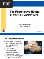 The Redemptive Nature of Christ's Earthly Life