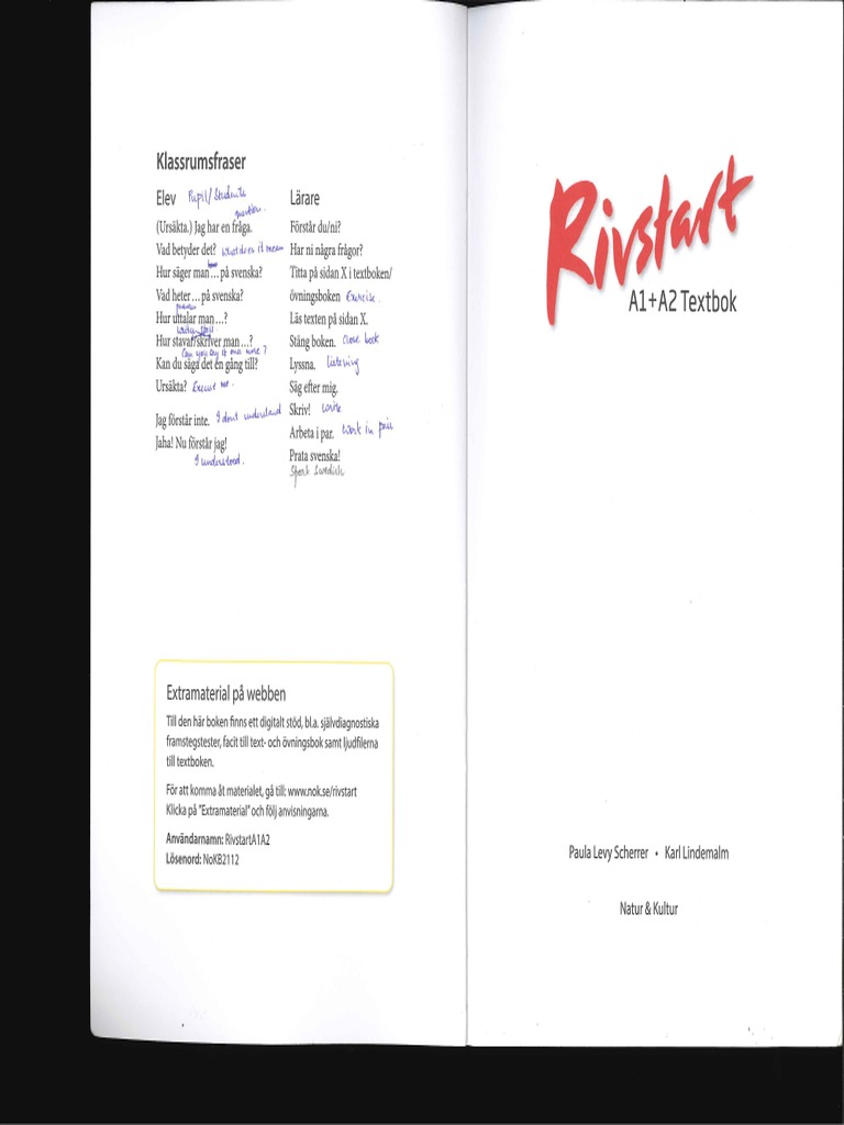 Rivstart A1 + A2 | PDF