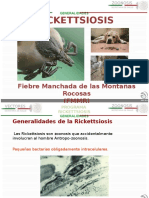 Generalidades  Rickettsiosis