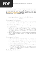 Download Advantages and Disadvantages of Contracts by EiflaRamosStaRita SN309729837 doc pdf