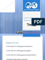 Full How To Write A Good Technical Paper - NOV 9