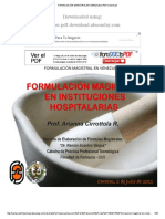 Formulación Magistral en Venezuela PDF Download