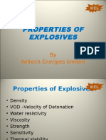 Properties of Explosives