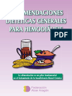Recomendaciones Dieteticas Generales Para Hemodialisis