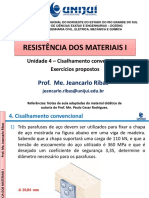 Exercicios Resistencia materiais