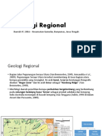 Geologi Regional Kec Gumelar, Banyumas