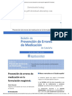 Prevención de Errores de Medicación en La Formulación Magistral PDF Download