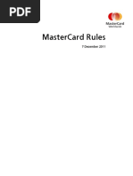 MasterCard Rules