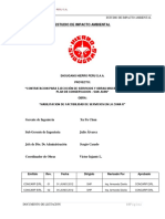 Estudio deimpacto ambiental