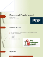 personal dashboard