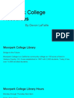 moorpark college library presentation