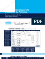 Manual de Instalacion Portones Batientes