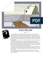 3D Picture-The Acts of The Apostles: To Eat or Not To Eat