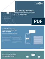 Return Path - Email Winback Programs Report