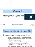 Management Information Systems (Chapter9)