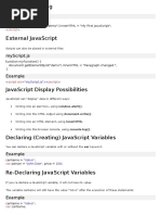 Examen de Programmation JavaScript | PDF | Programming Paradigms | Data ...