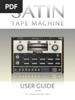 Satin User Guide