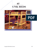 Woodwork plan for Bunk Beds
