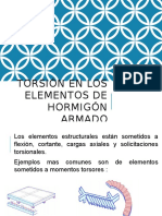 Torsión en Los Elemntos de Hormigón Armado