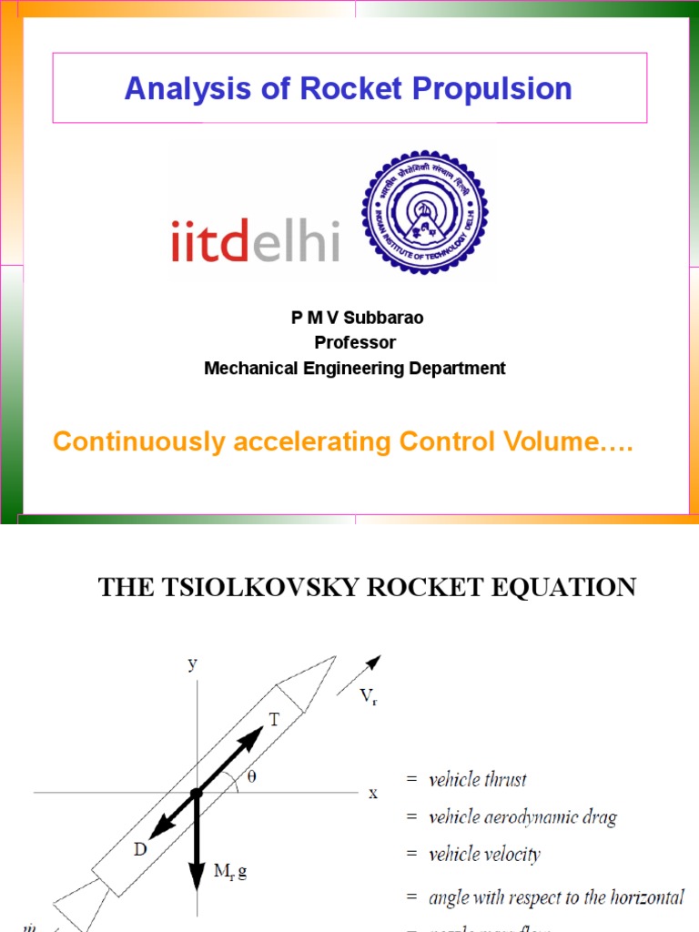 Rocket Propulsion Analysis Overview | PDF | Rocket Propellant | Rocket