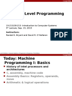  Machine Basics