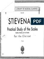 (Clarinet - Institute) Stievenard, Emile - Practical Study of Scales PDF