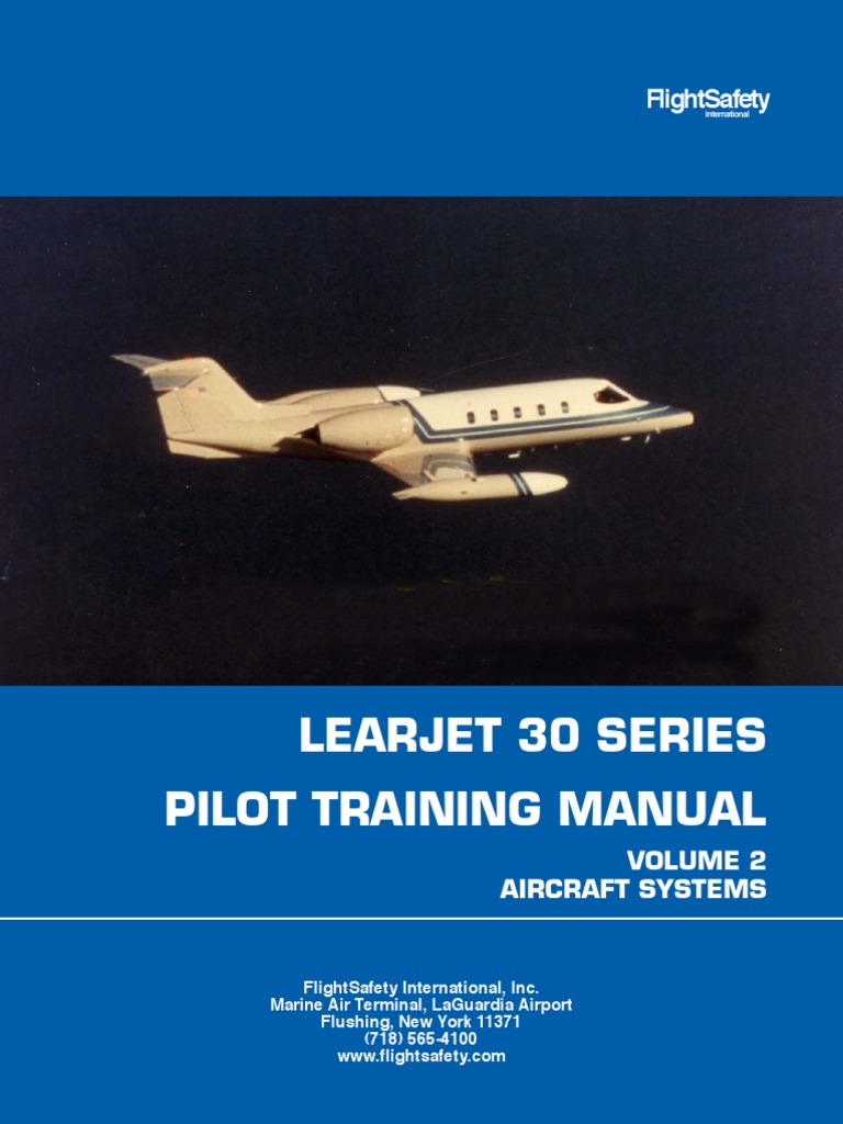 Learjet 35 Manual | PDF | Pilot (Aeronautics) | Fuselage