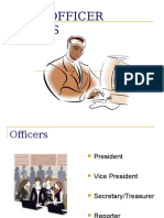 fbla officer dutiesfos