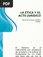 La Ética y El Acto Jurídico 