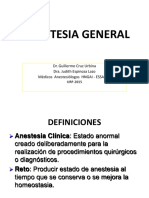 Anestesia General - 2016