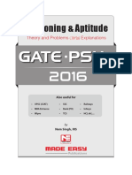Reasoning & Aptitude: Gate Psus
