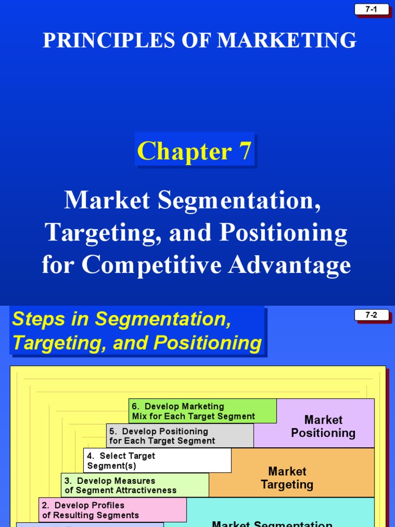Marketing Segmentation and Positioning Guide | PDF | Market ...