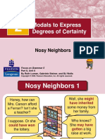 2 Modals To Express Degree of Certainty