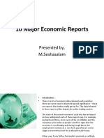 10 Major Economic Reports