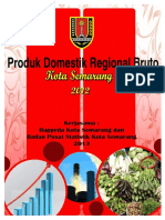 PDRB Kota Semarang Tahun 2012
