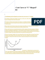 Why Average Cost Curve Is