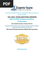 Download AWS Solutions Architect Professional Questions Answers by Examsure9 SN309819520 doc pdf
