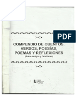 COMPENDIO de CUENTOS, VERSOS, POESIAS, POEMAS Y REFLEXIONES