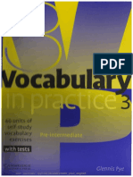 Vocabulary in Practice 3 Pre