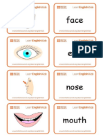 Flashcards Head