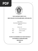 Download Manajemen Bencana Kelurahan Bandarharjo Semarang Utara  by Raras Sekti Pudyasari SN309822790 doc pdf